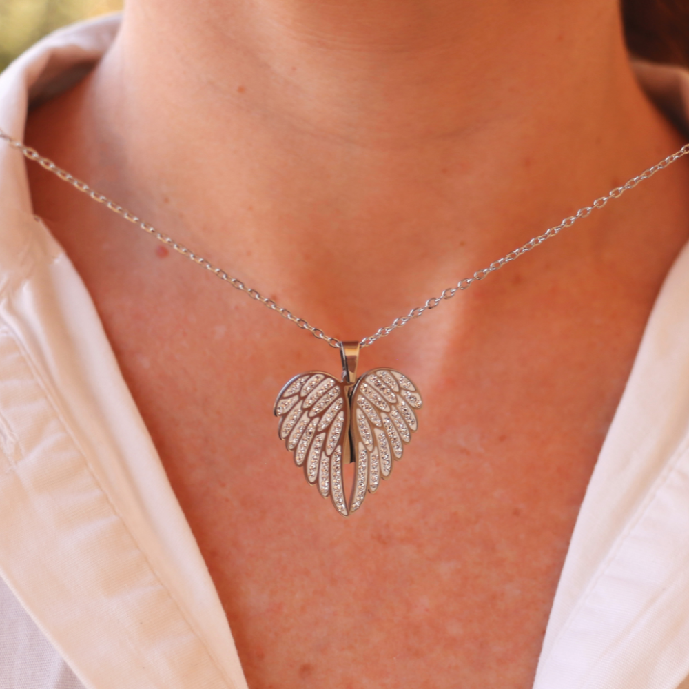 Mein Engelherz – Eingravierte Erinnerung an die Liebe