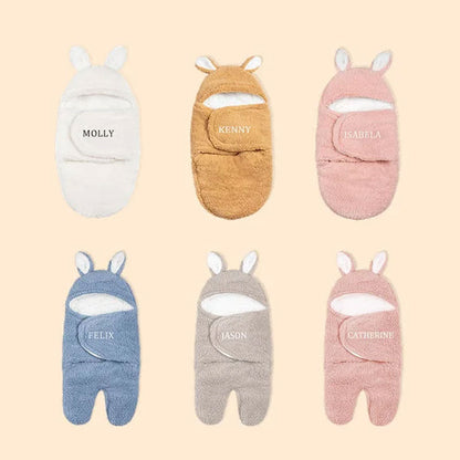 Baby Bunny Swaddle – Personalisiert und Ultraweich