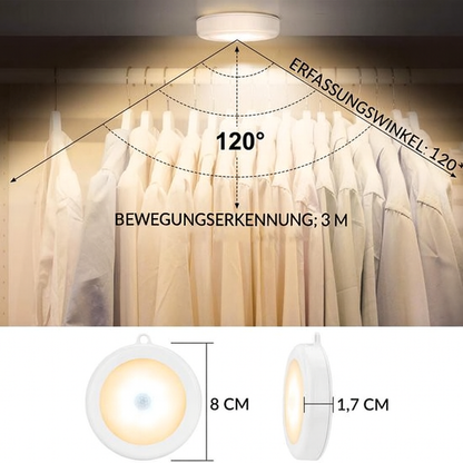 ÜBERNACHT™ SMART Ultra Sensor-LED | USB wiederaufladbar