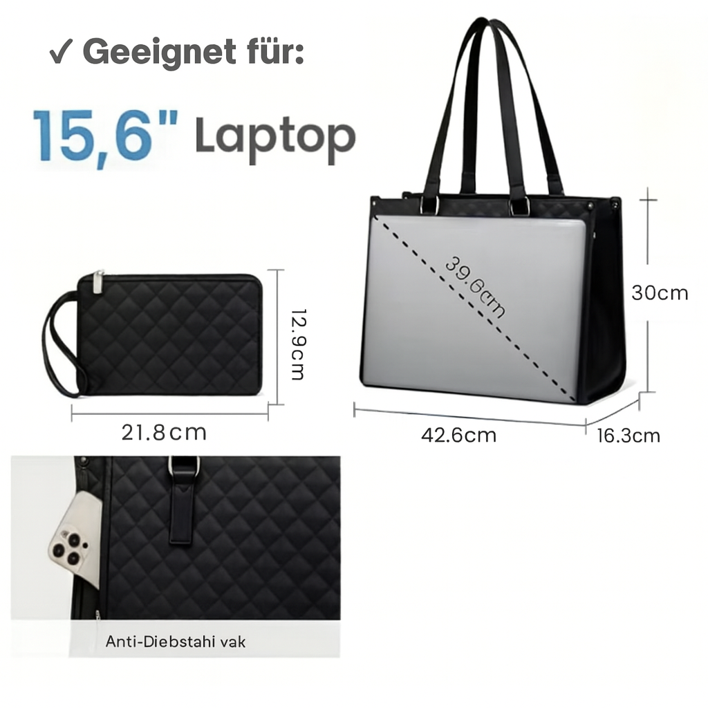 LuxeLuncher™ – Die stilvolle Lunch-Tasche + gratis Beutel