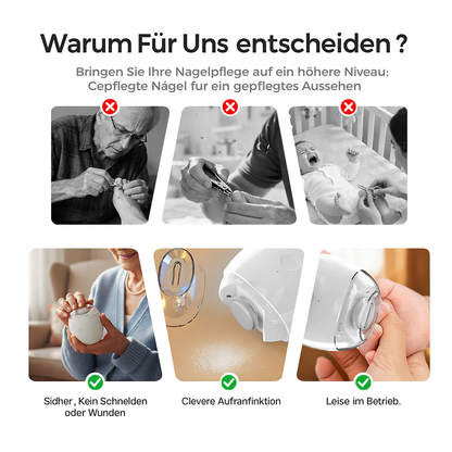 SoftClip Pro – Multifunktionaler elektrischer Nagelknipser