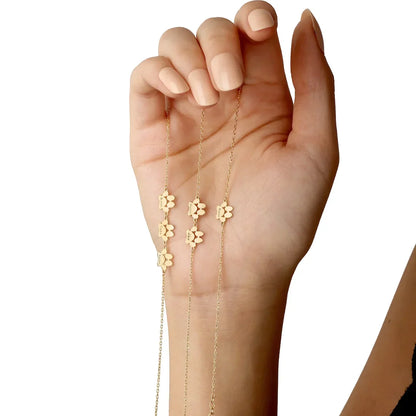 Personalisierter Pfotenabdruck als Symbol der Liebe