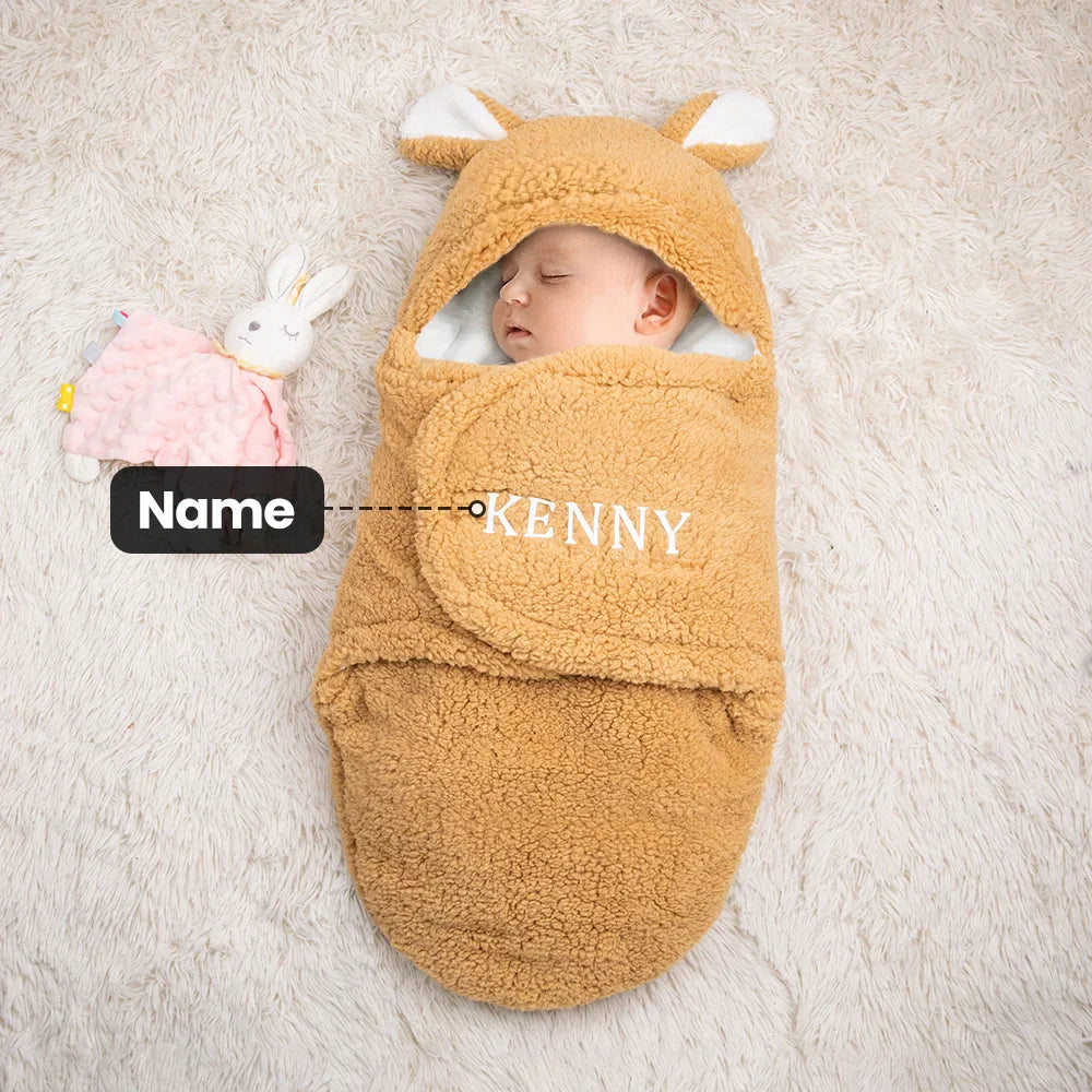 Baby Bunny Swaddle – Personalisiert und Ultraweich