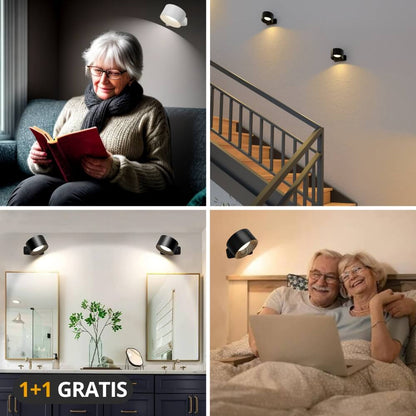 Kabellose LED Wandleuchte