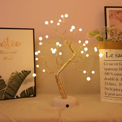 LED Baum Tischlampe